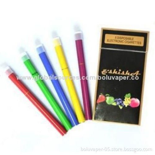 Disposable E-shisha with 280mAh Battery Capacity, Endorsed with RoHS/CE/FCC/FDA MarksNew